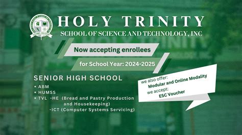 Holy Trinity School of Science and Technology .